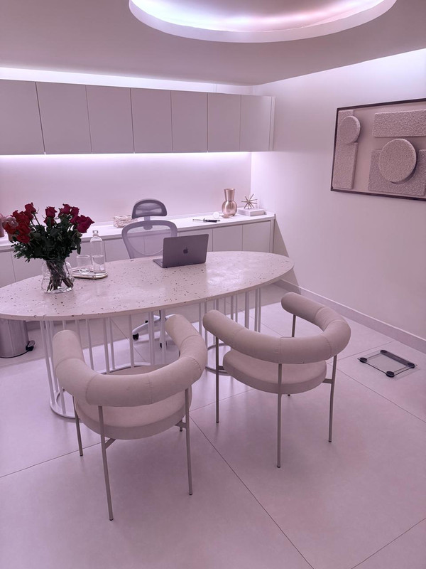 Sala de atendimento da clínica