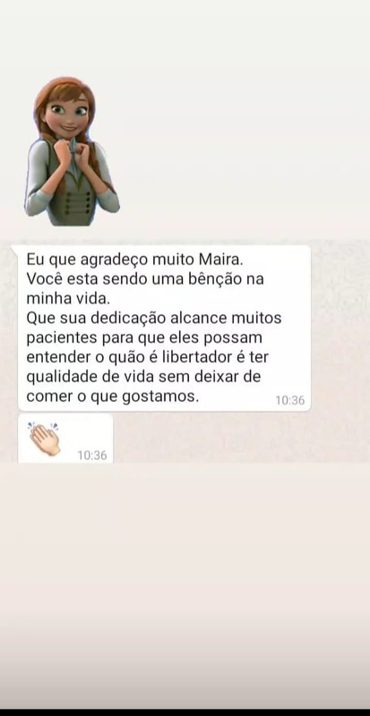 Depoimento de paciente 5