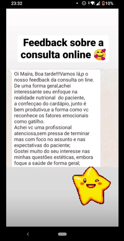 Depoimento de paciente 11