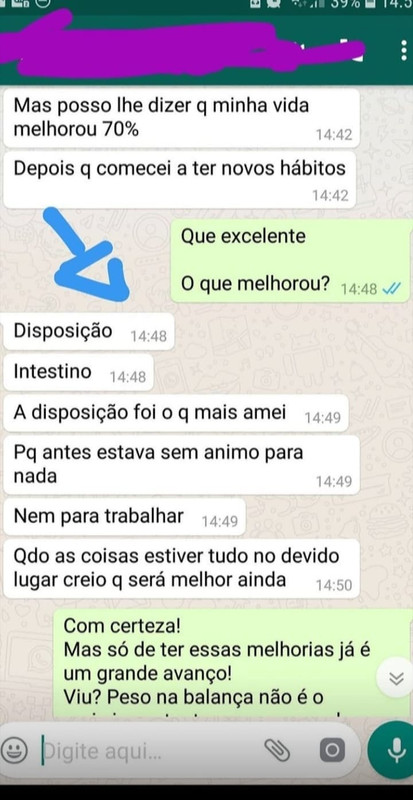 Depoimento de paciente 12