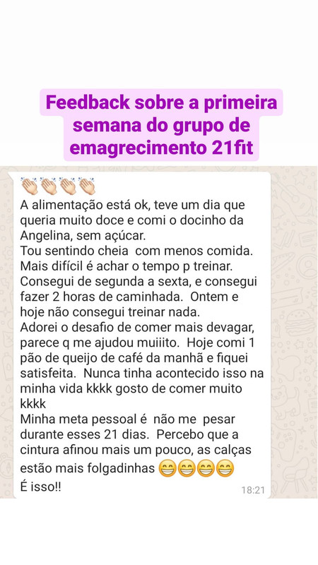 Depoimento de paciente 15