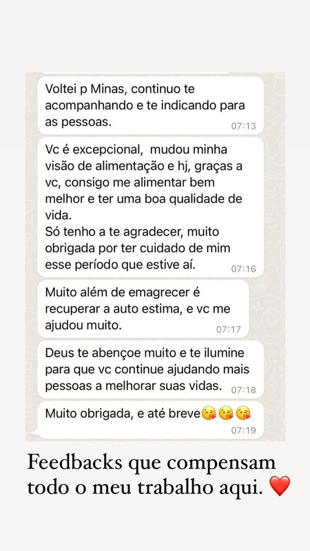 Depoimento de paciente 16